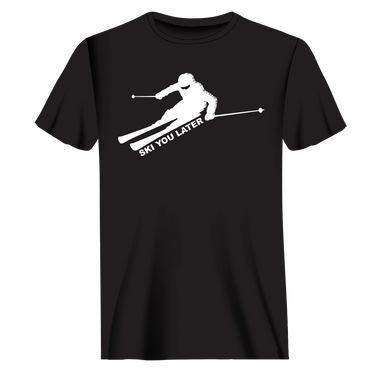 Ski You Later T-Shirt for Men